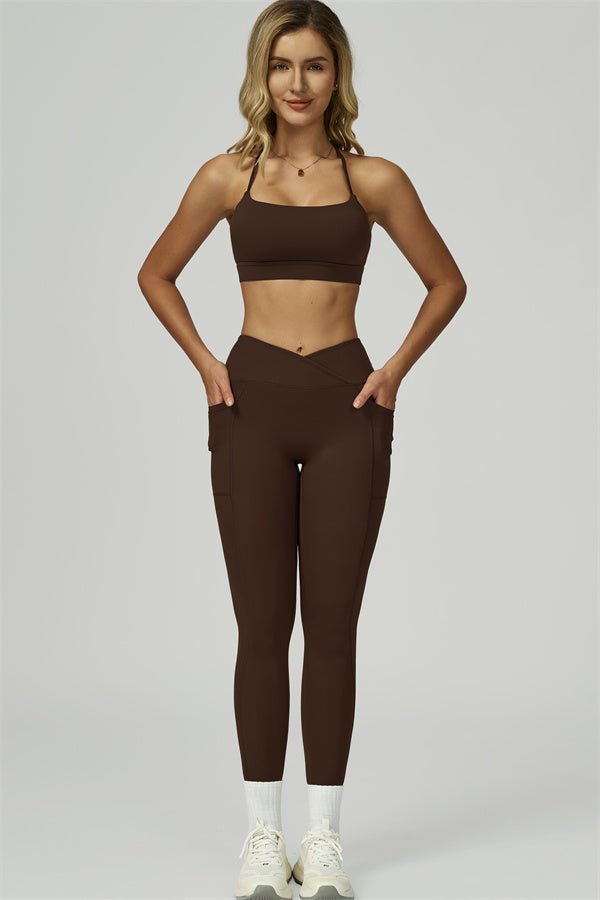 Reborn II Sports Bra Leggings 2-Piece Set Matching Sets - Vorti