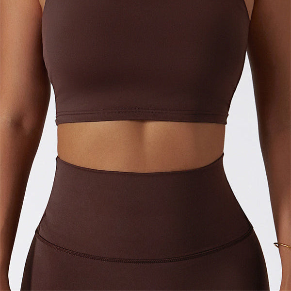 Sienna Halter Crop Top