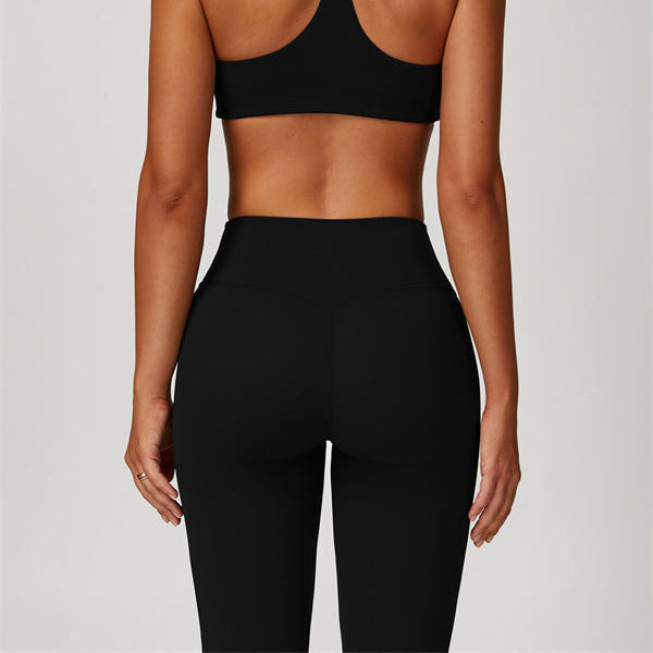 Reborn III Sports Bra Flared Leggings 2-Piece Set