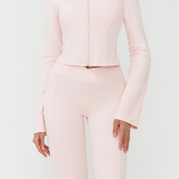 Reborn Jacket Flared Leggings 2-Piece Set