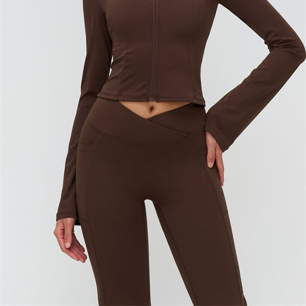 Reborn Jacket Flared Leggings 2-Piece Set