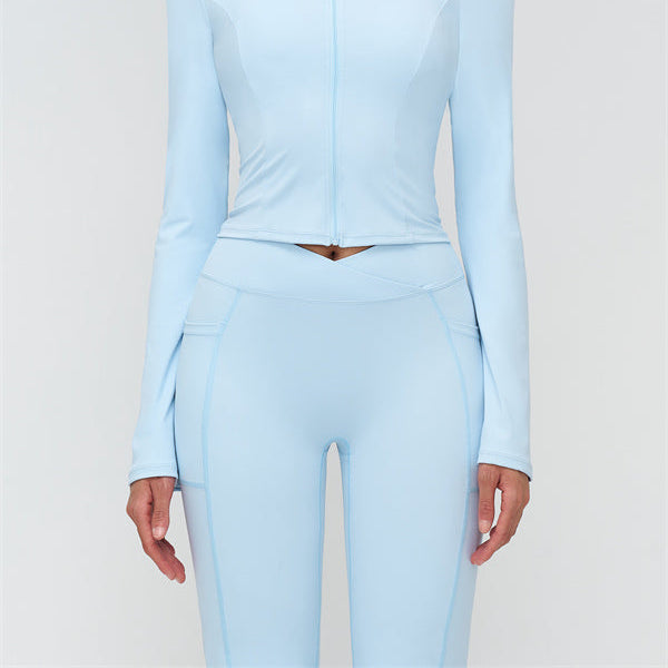 Reborn Jacket Flared Leggings 2-Piece Set