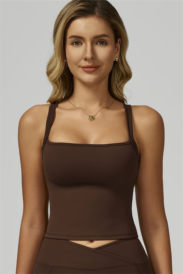 Reborn II Crop Tank Flared Leggings 2-Piece Set Matching Sets - Vorti