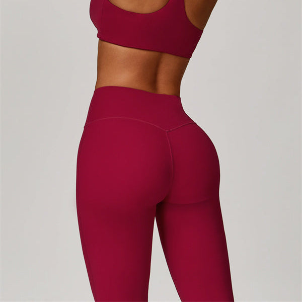 Reborn III Sports Bra Flared Leggings 2-Piece Set