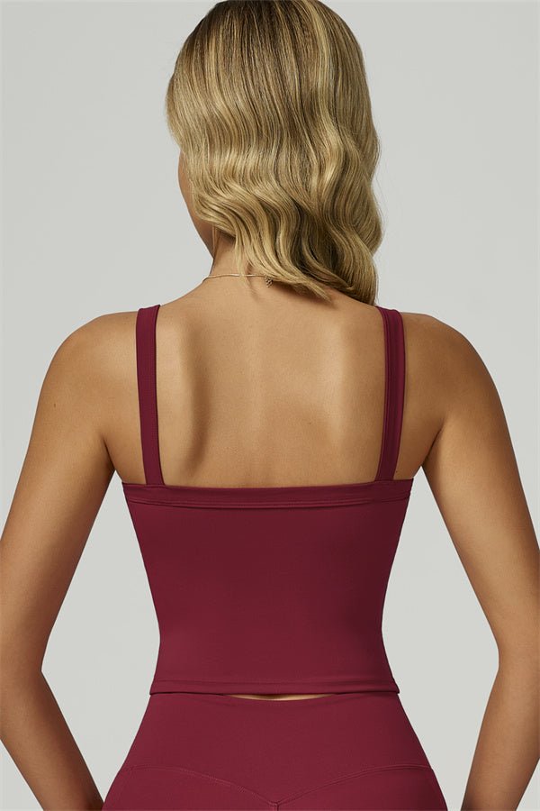 Reborn II Crop Tank Flared Leggings 2-Piece Set Matching Sets - Vorti