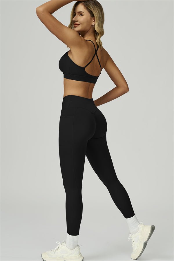 Reborn II Sports Bra Leggings 2-Piece Set Matching Sets - Vorti