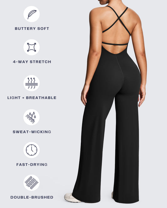 Vorti Straight Leg Jumpsuit