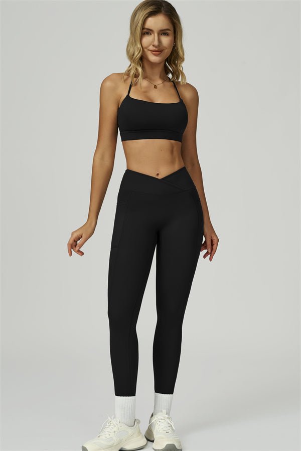 Reborn II Sports Bra Leggings 2-Piece Set Matching Sets - Vorti