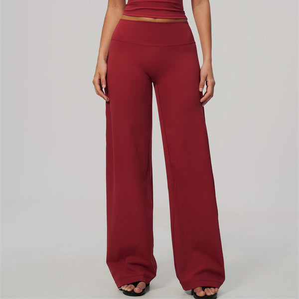 Aura Flow Pilates Tank Top Straight Leg Pants 2-Piece Set