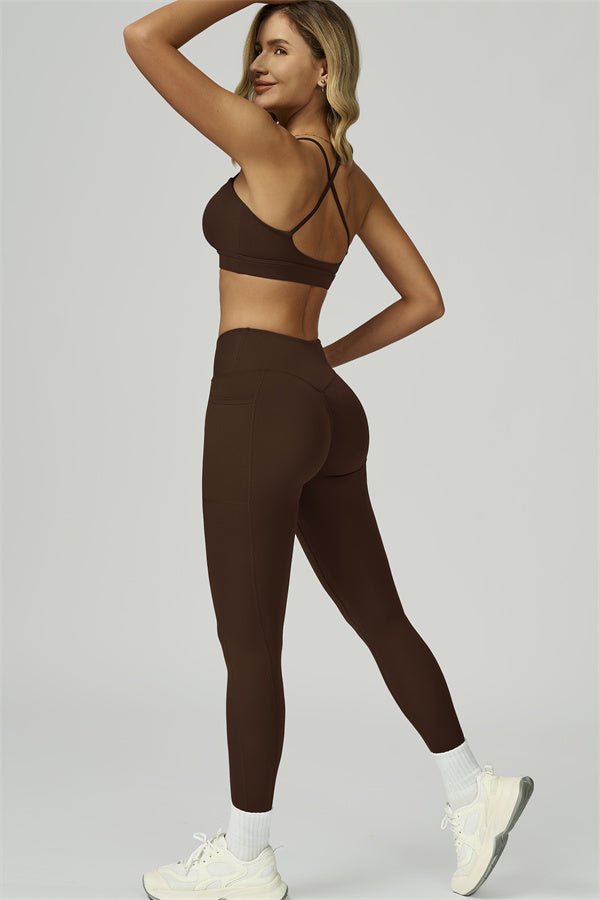 Reborn II Sports Bra Leggings 2-Piece Set Matching Sets - Vorti