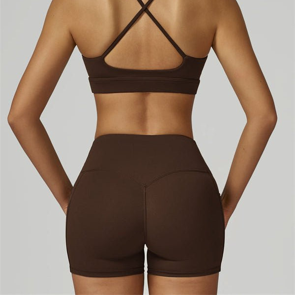 Reborn II Sports Bra Shorts 2-Piece Set Matching Sets - Vorti