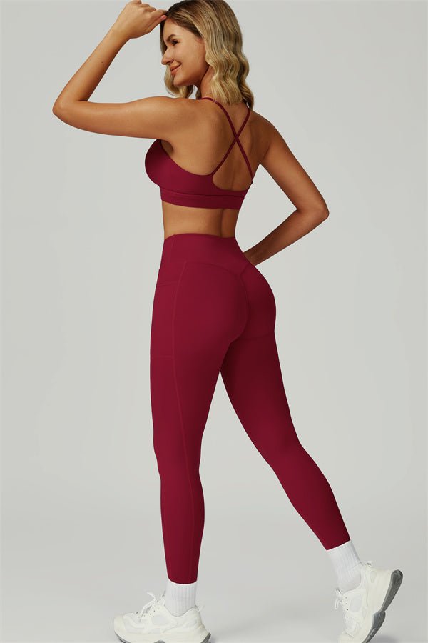 Reborn II Sports Bra Leggings 2-Piece Set Matching Sets - Vorti