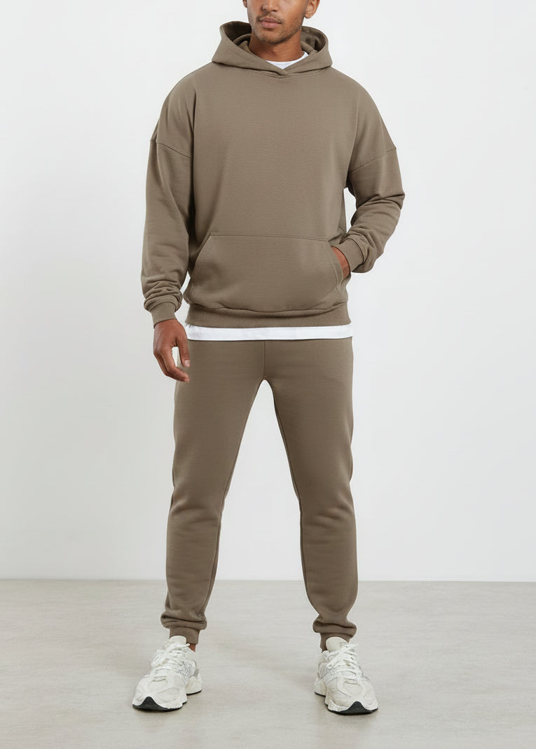 Core Loopback Hoodie - Azeitona