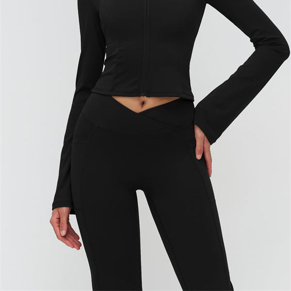 Reborn Jacket Flared Leggings 2-Piece Set