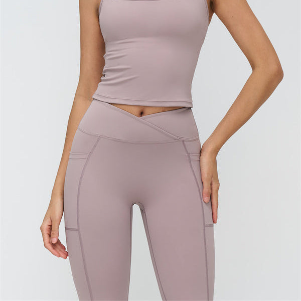 Reborn Crop Top Leggings 2-Piece Set