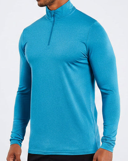 Training 1/4 Fecho de Correr - Azul