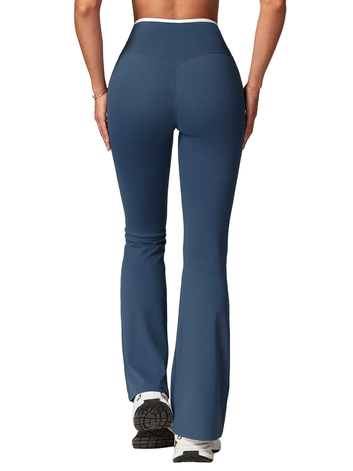 Vorti Kevie Trim Flare Leggings Leggings - Vorti