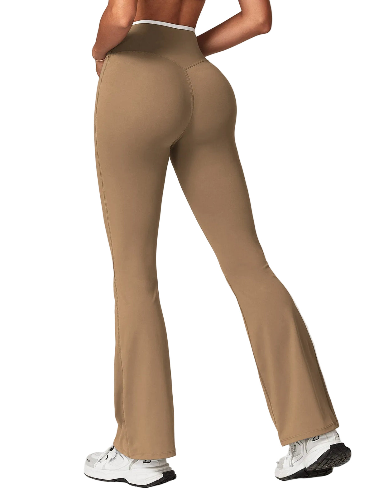Vorti Kevie Trim Flare Leggings Leggings - Vorti