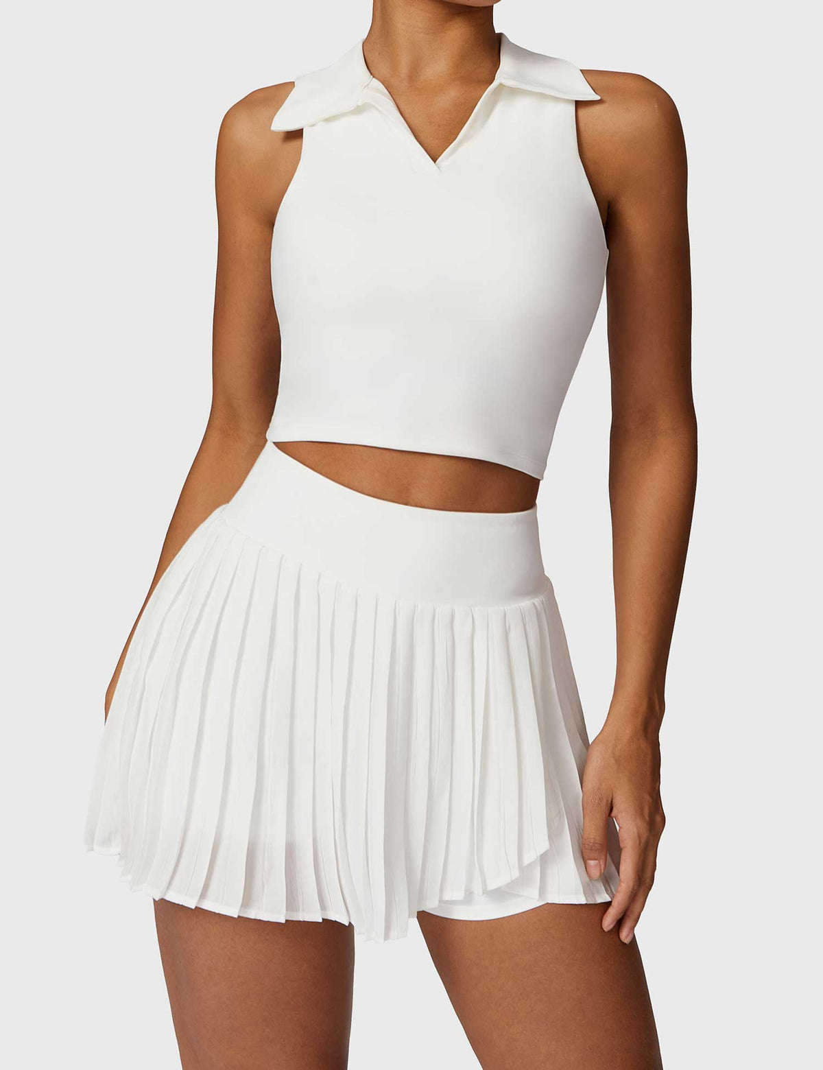 Conjunto VORTI de Top Crop y Skort Sports Set - Vorti