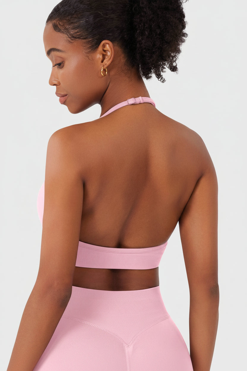 Vorti Vanie SoftHue Halter Sports Bra