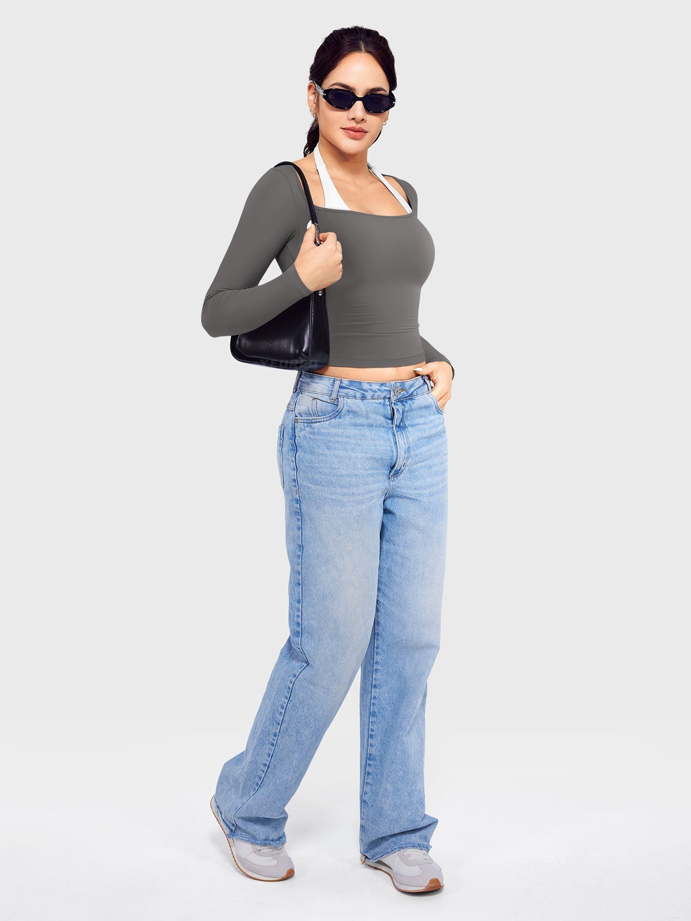 Vorti Arleney Square Neck Long Sleeve
