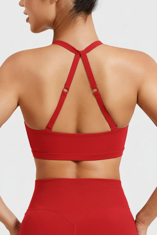 Vorti Micaela Twist Front Sports Bra
