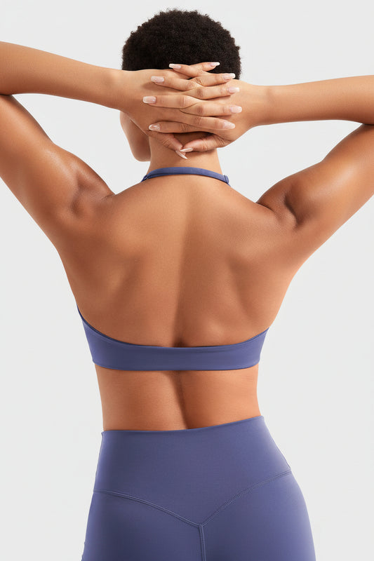 Vorti Amiey Halter Sports Bra