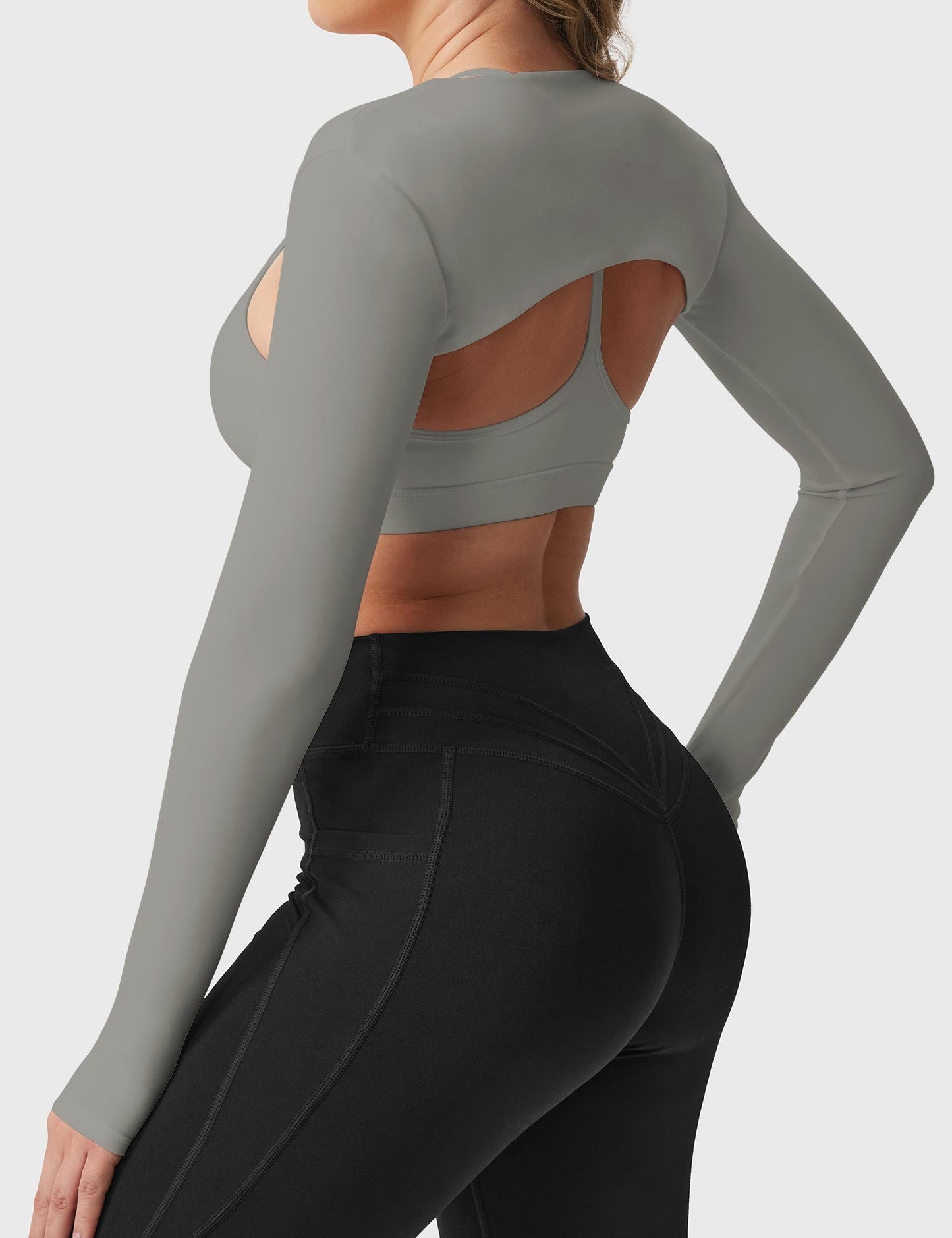 Vorti Mini Long Sleeve Bolero Shrug