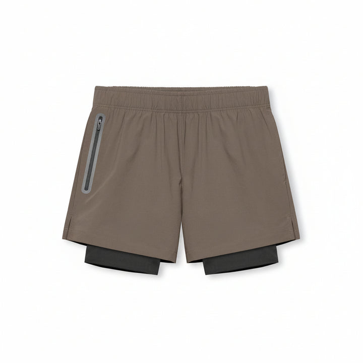 Vorti Liner Short - Deep Taupe
