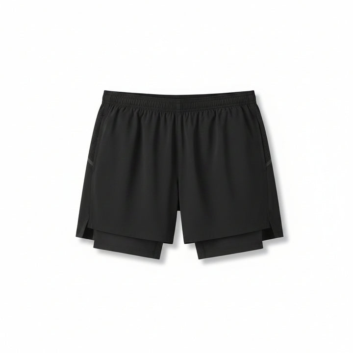 Vorti AeroSplit Shorts 4 High Split Liner Short - Black