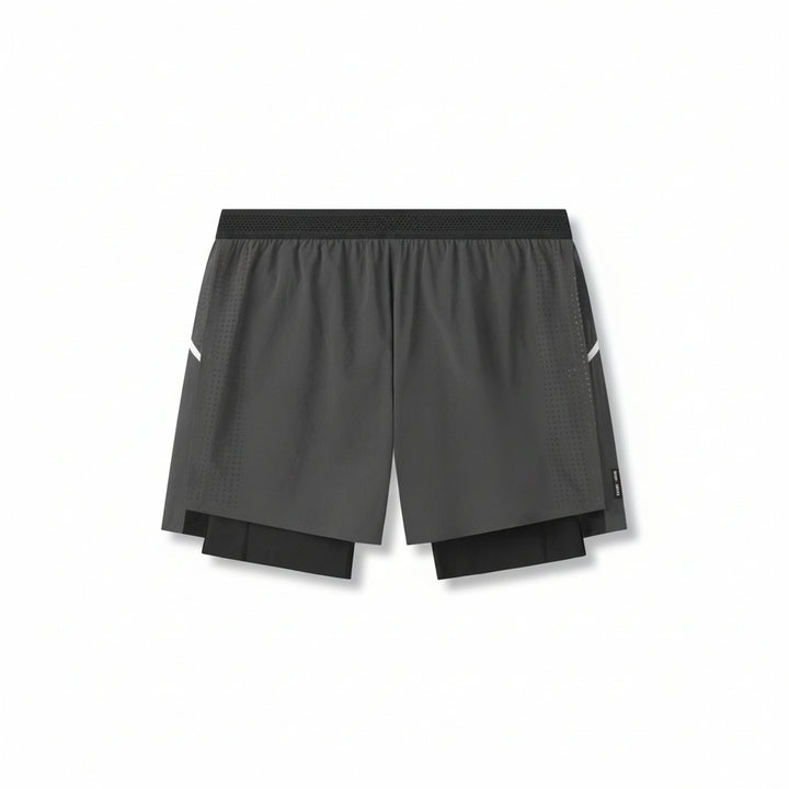 Vorti AeroSplit Shorts 4 High Split Liner Short - Space grey