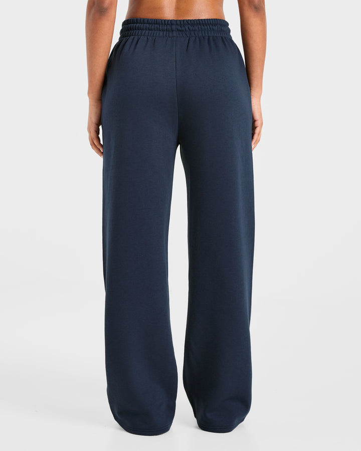 Vorti Sports Collective Oversized Straight Leg Joggers - True Navy