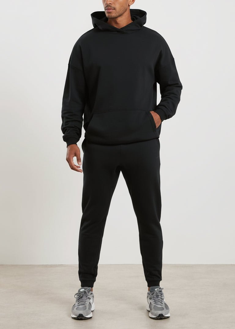 Vorti Core Fleece Hoodie - Black Jackets & Hoodies - Vorti