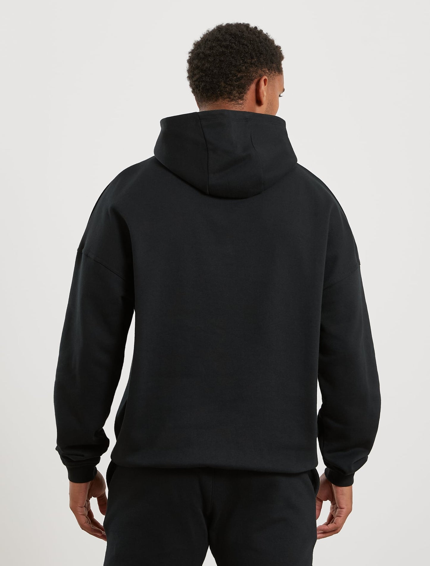 Sweatshirt de Lã Cardada - Preto