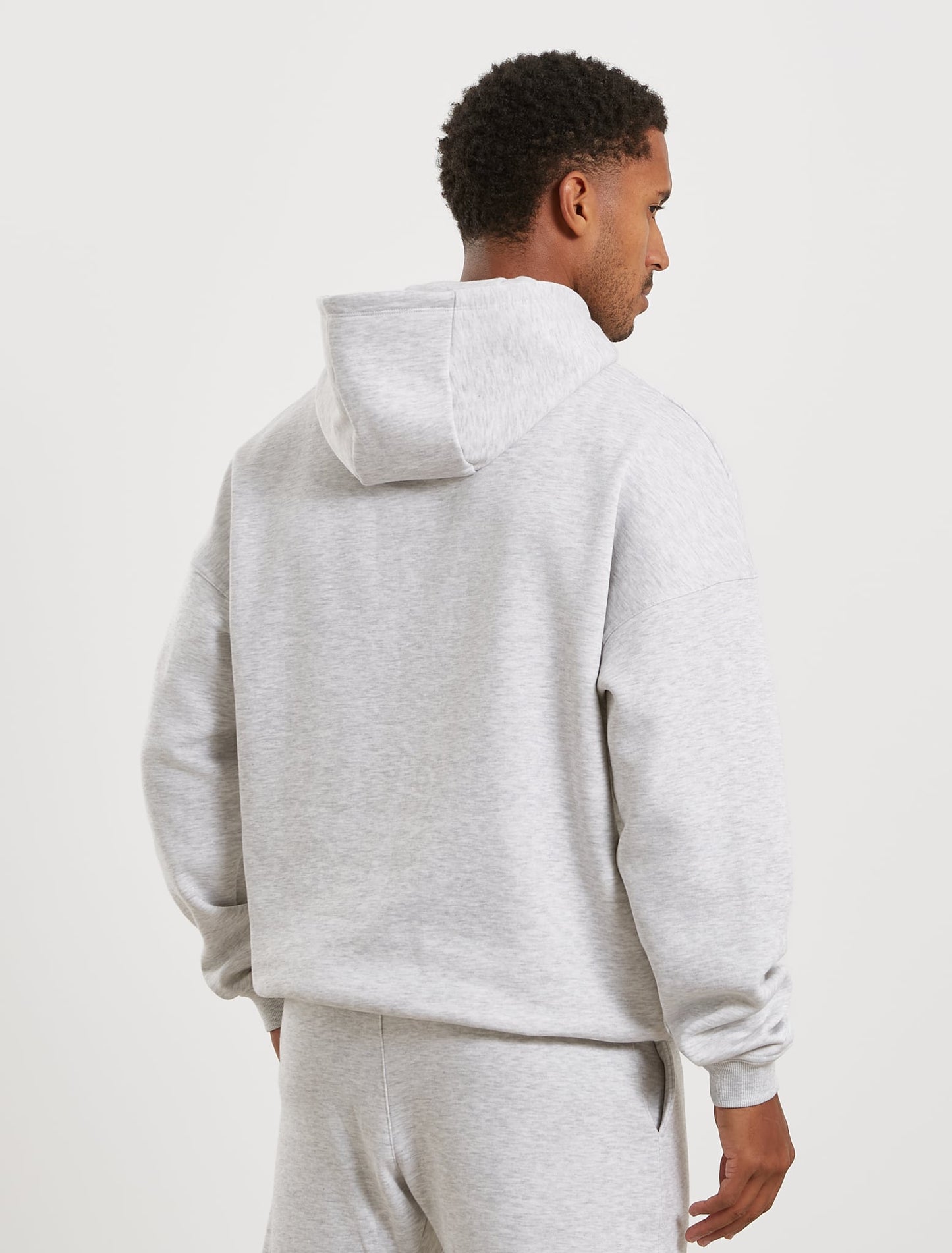 Sweatshirt de Lã Básica - Cinzento Mesclado