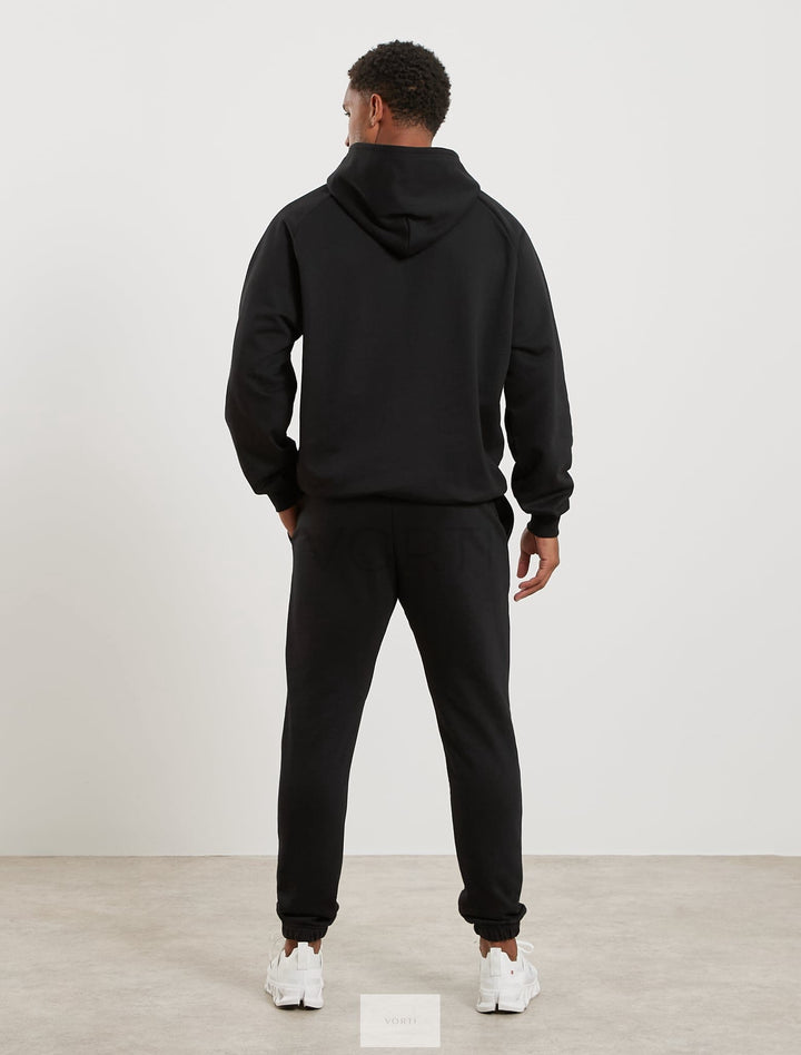 Vorti Classic Fleece Hoodie - Black