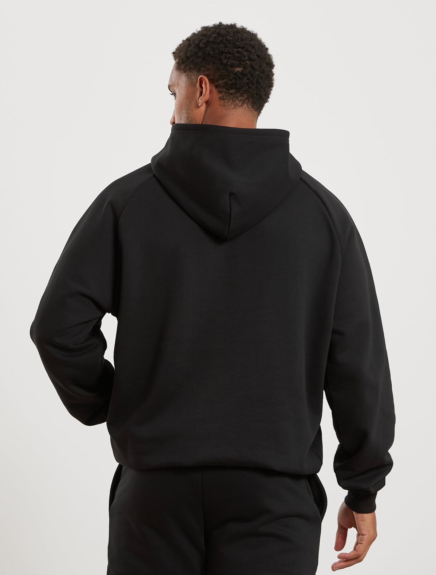 Hoodie Clássico de Lã - Preto
