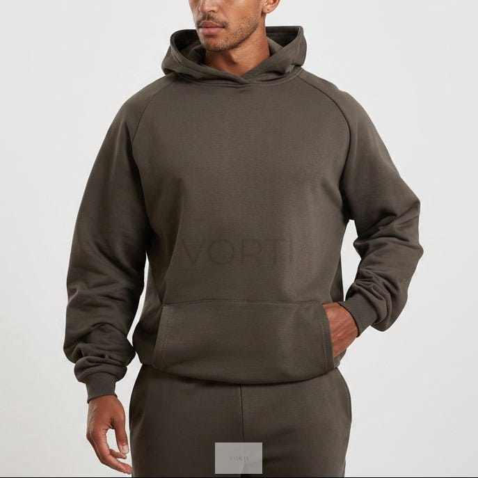 Vorti Classic Fleece Hoodie - Camo Grey Jackets & Hoodies - Vorti