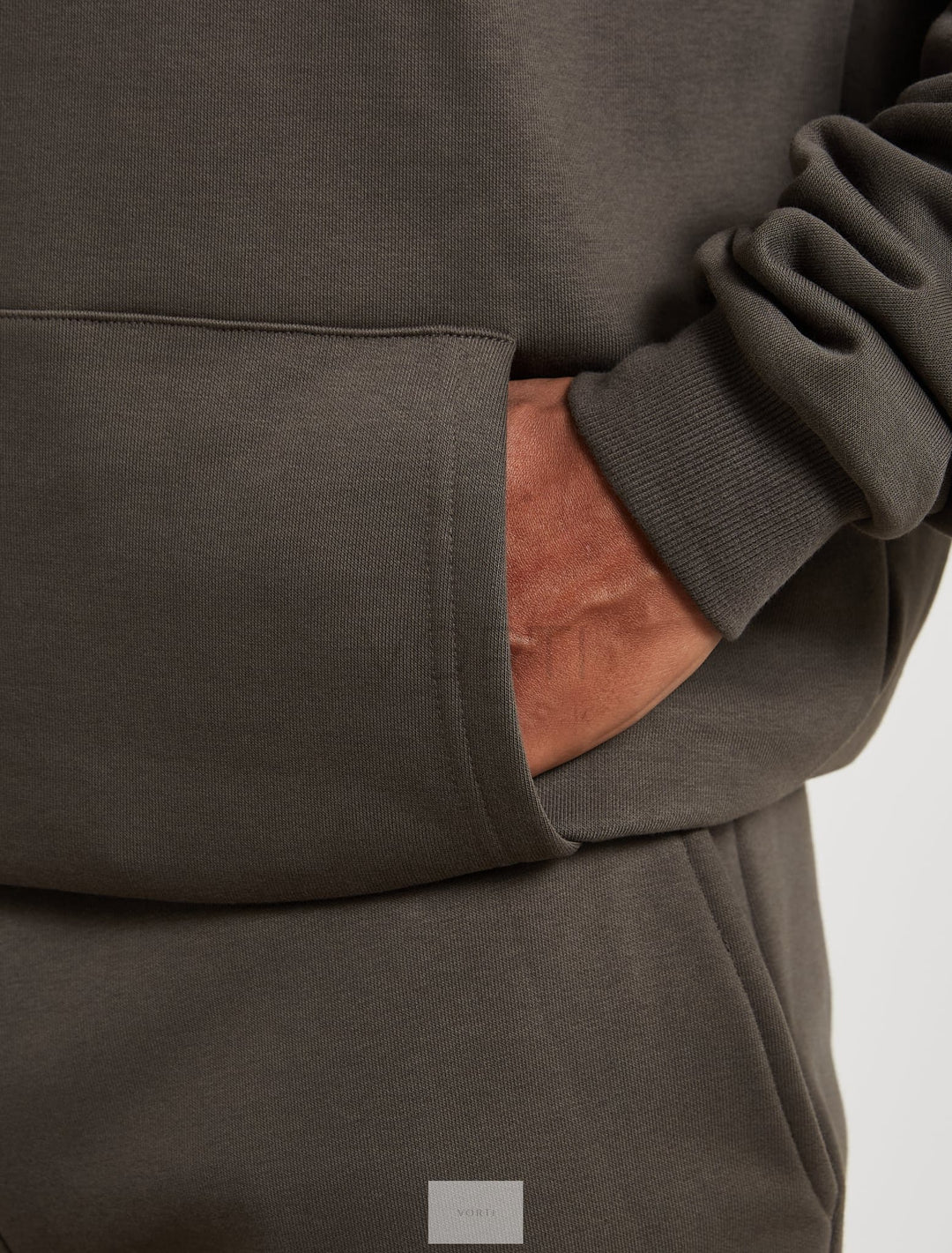 Vorti Classic Fleece Hoodie - Camo Grey Jackets & Hoodies - Vorti
