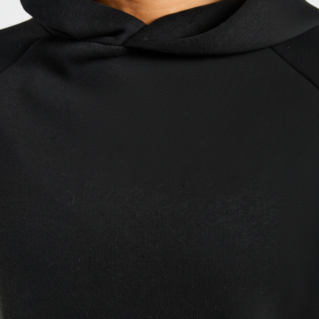 Vorti Sports Collective Oversized Hoodie - Black