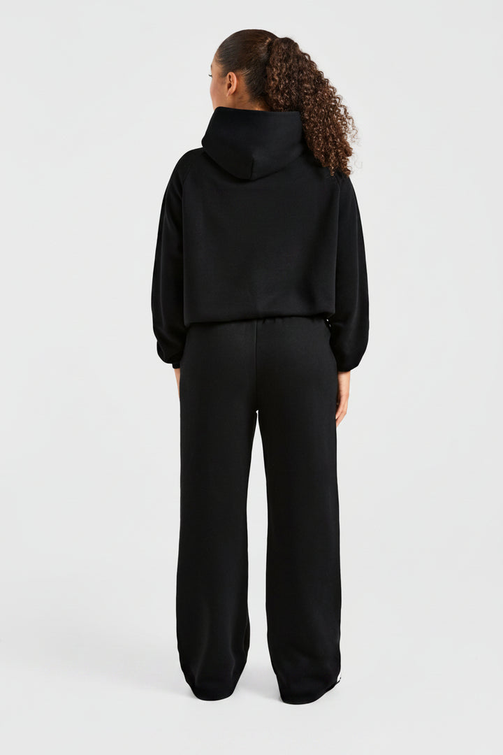 Vorti Sports Collective Oversized Hoodie - Black