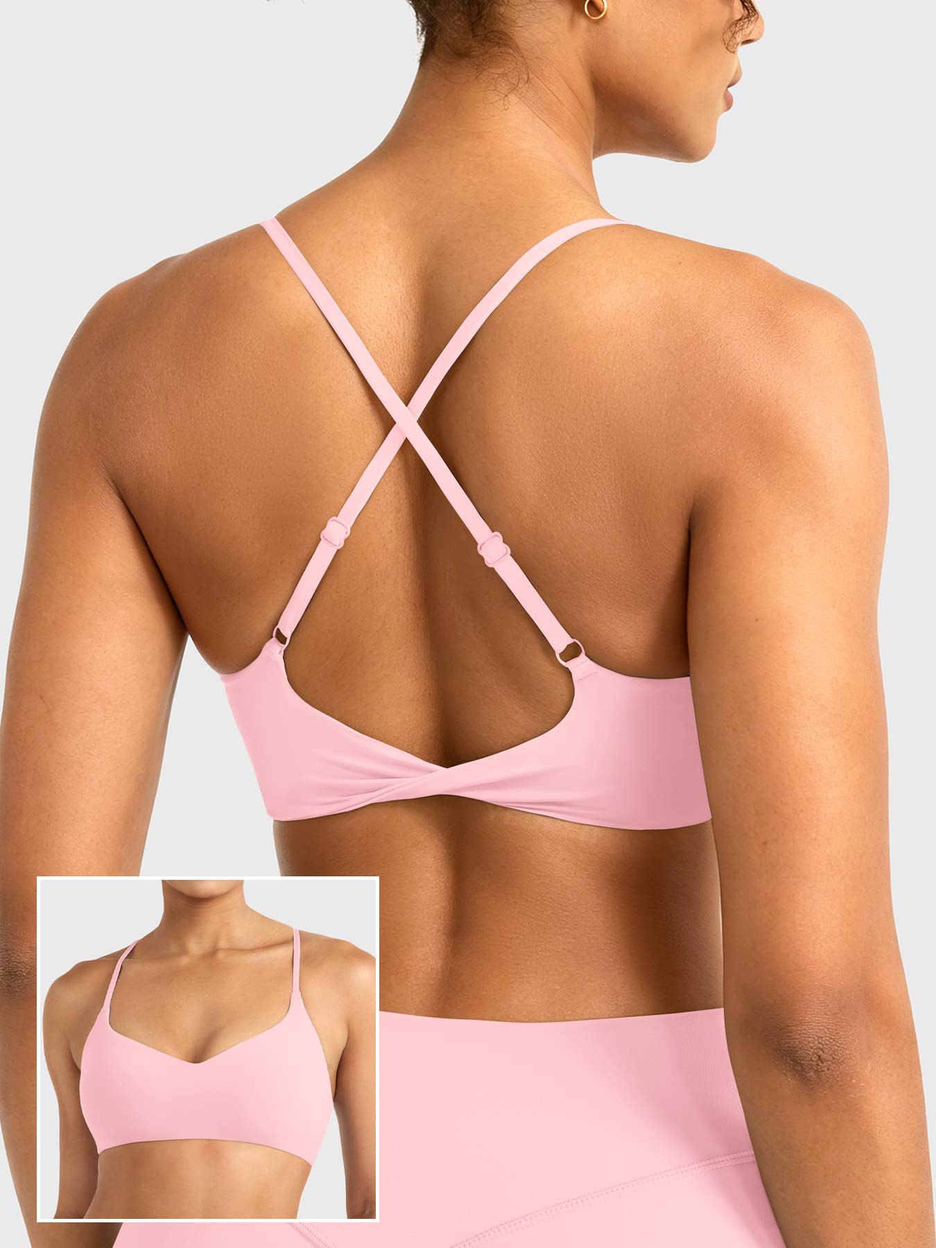 Vorti Wawiay Twist Back Sports Bra