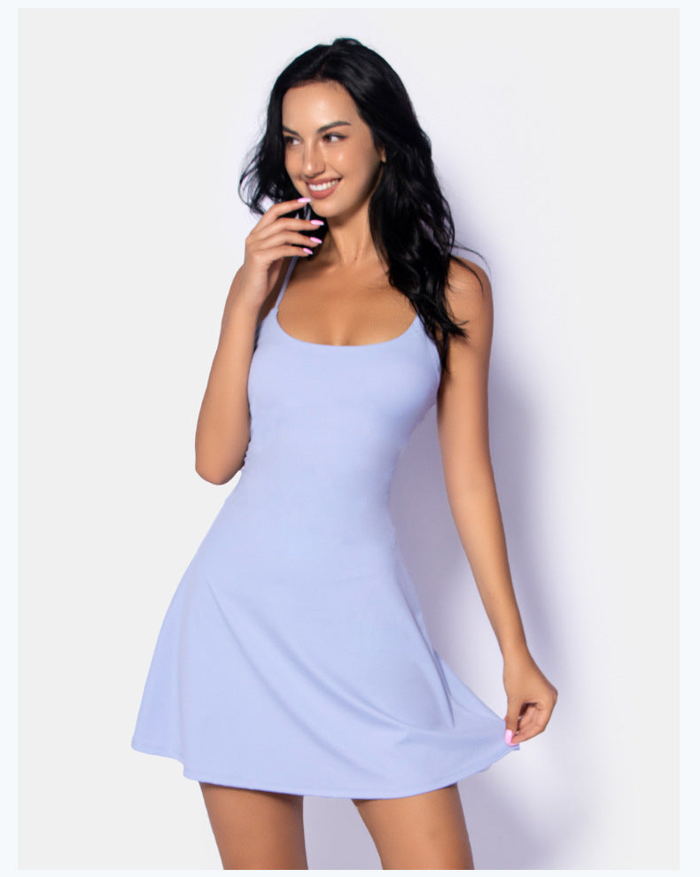 Vestido de Tenis Vorti Elegance – Open Back