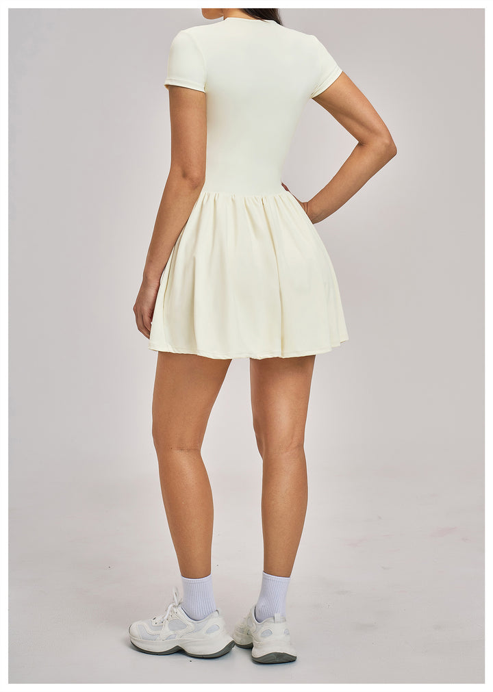 Vorti Zip Front Tennis Dress