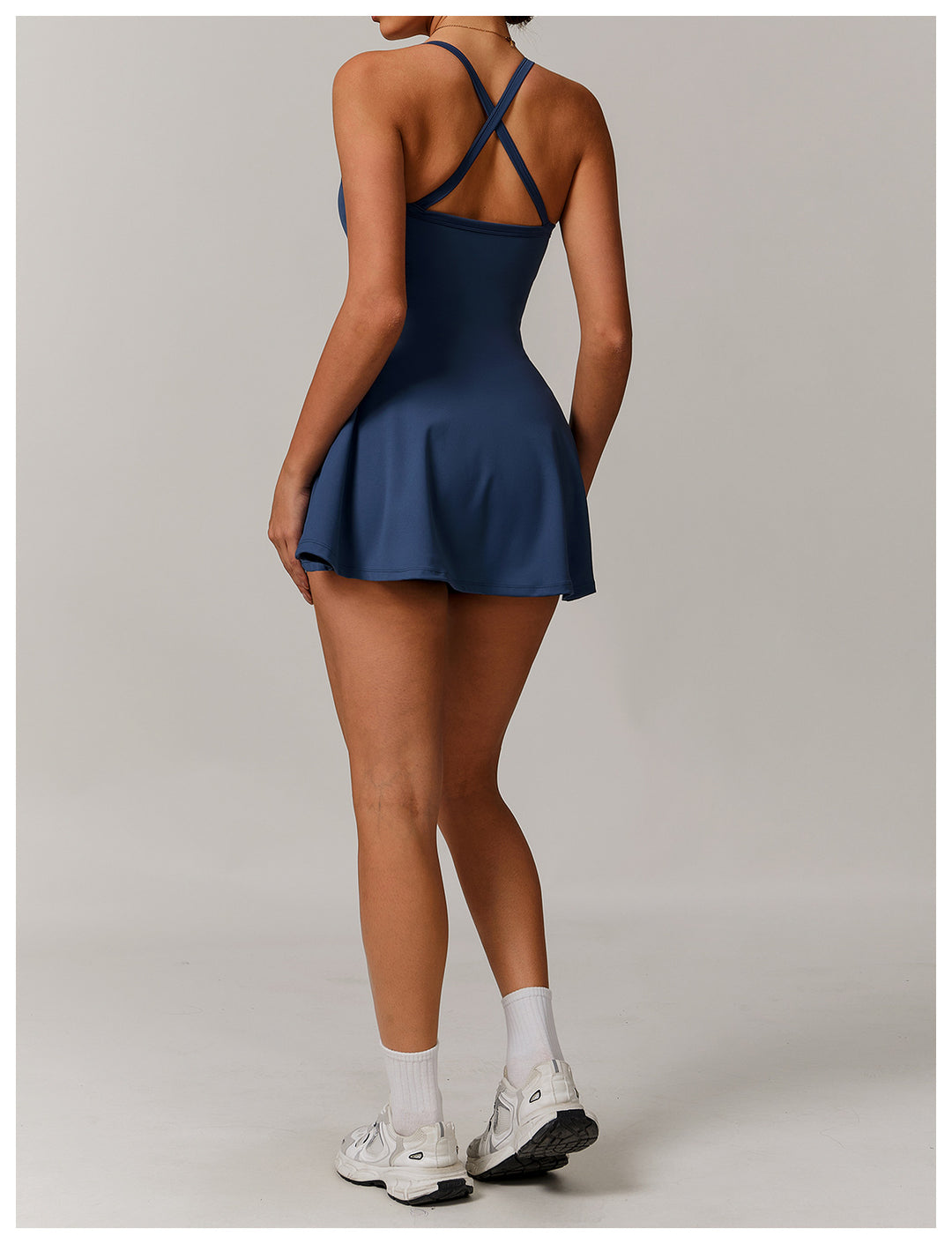 Vorti Twist Front Tennis Dress