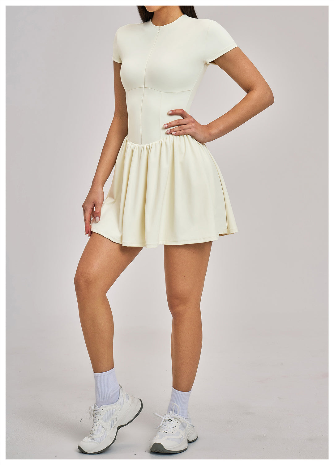 Vorti Zip Front Tennis Dress