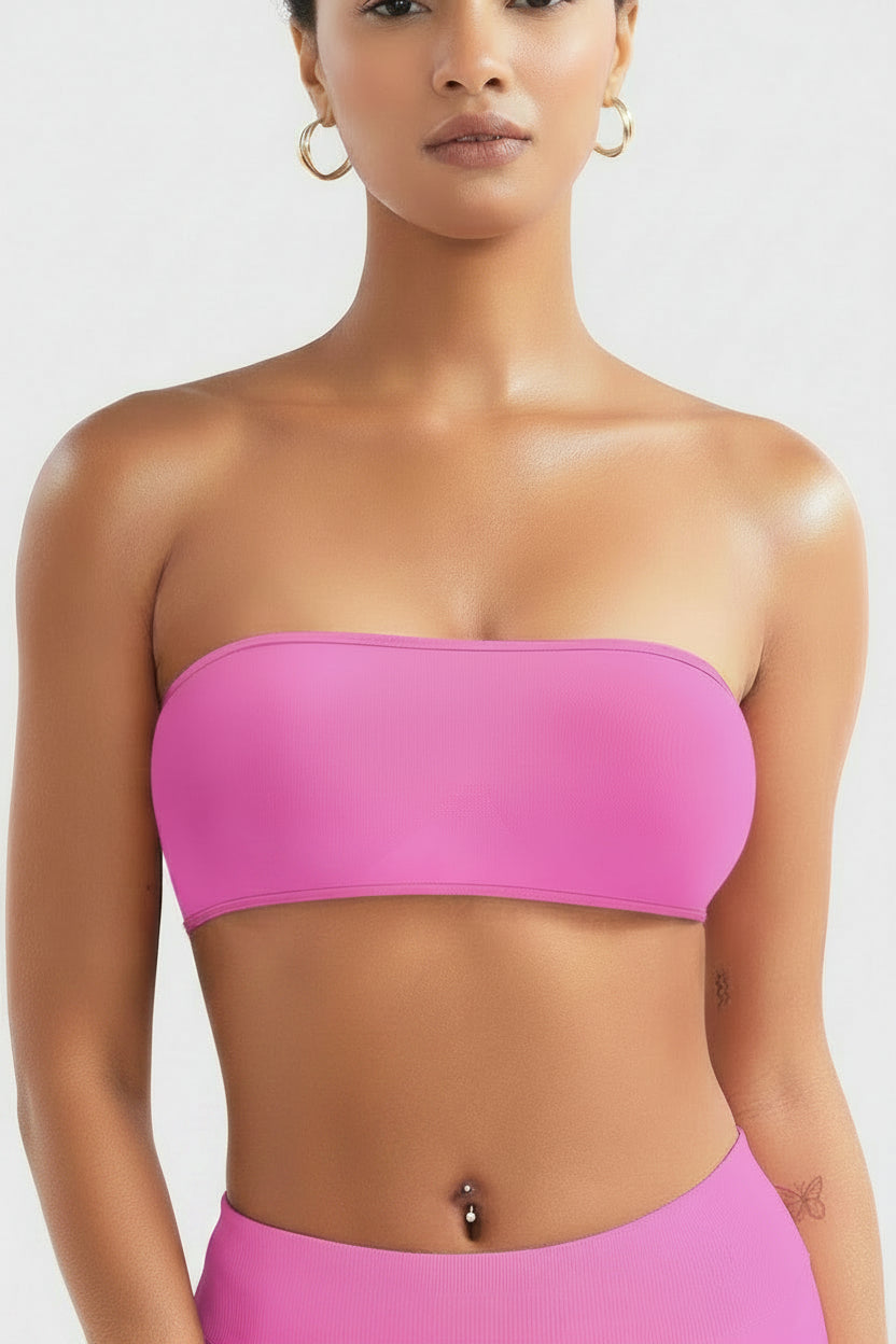 Vorti Alvna SoftHue Bandeau Sports Bra