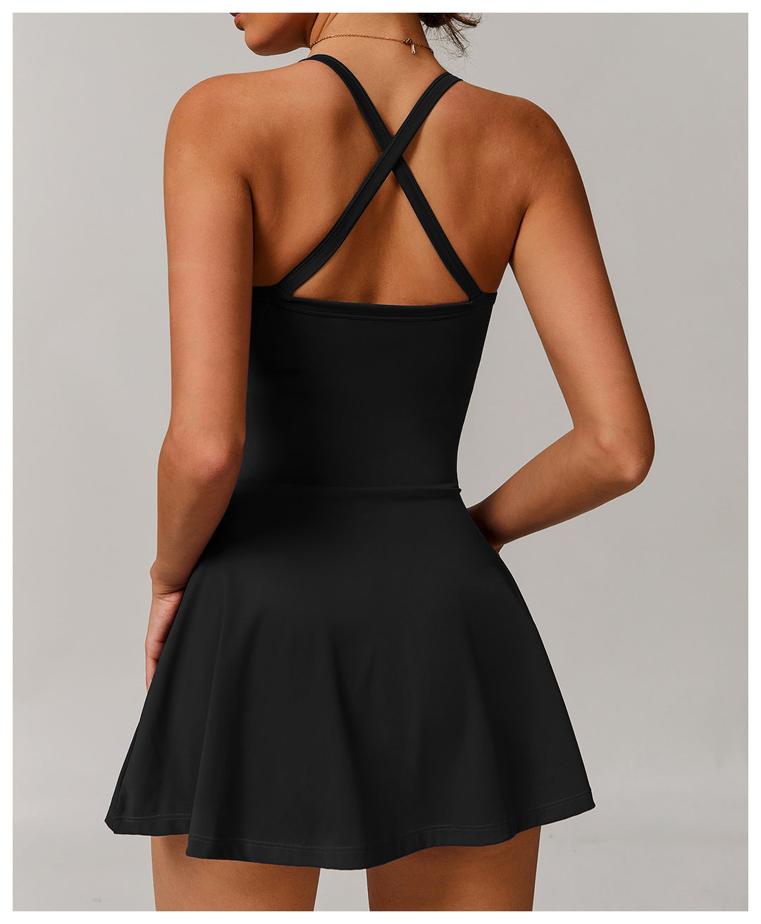 Vorti Twist Front Tennis Dress