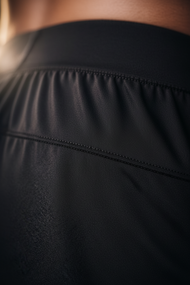 Vorti Split Training Shorts - Black