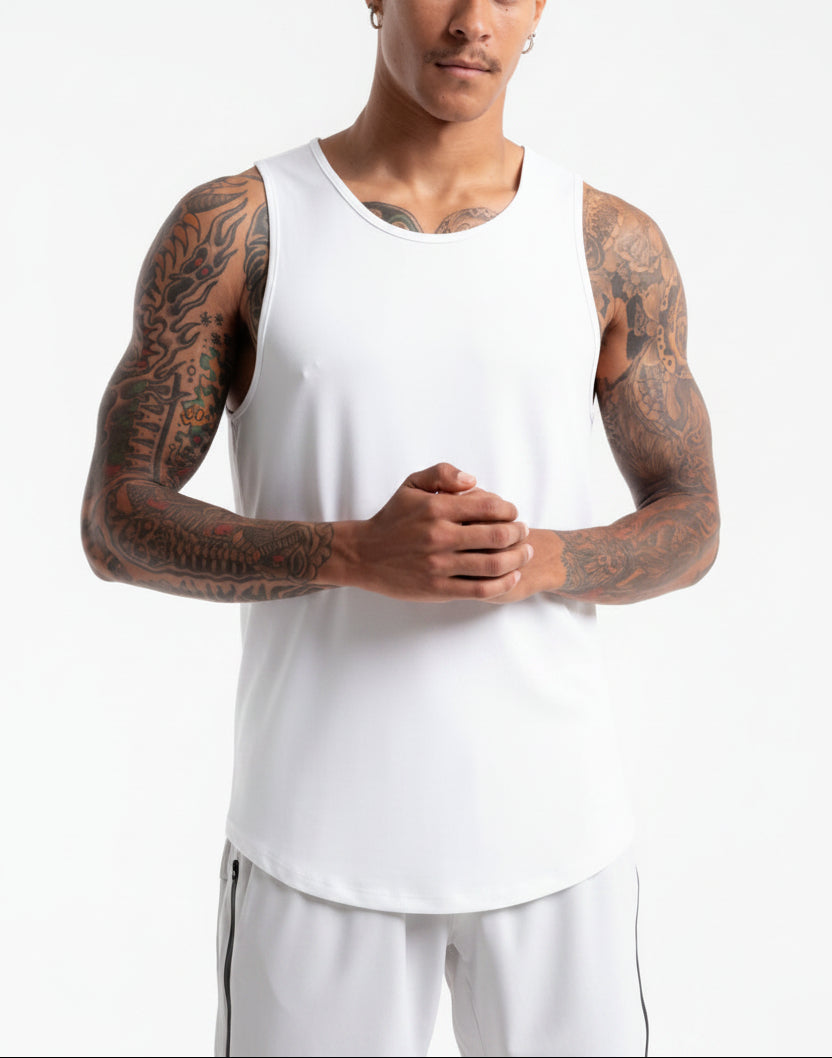 All Season Tank - White